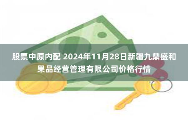 股票中原内配 2024年11月28日新疆九鼎盛和果品经营管理有限公司价格行情